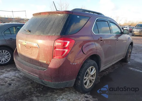 2017 Chevrolet Equinox Lt из США, поврежденный, VIN 2GNALCEK6H1588100